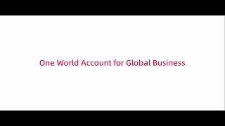 One World Account for Global Business