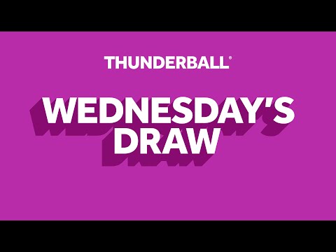 The National Lottery Thunderball draw results from Wednesday 18 June 2025
