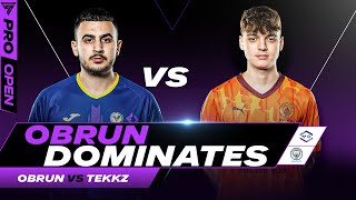 Obrun simply too strong for Tekkz 💪 | Match Highlights | EA FC Pro Open Week 4 - Group D
