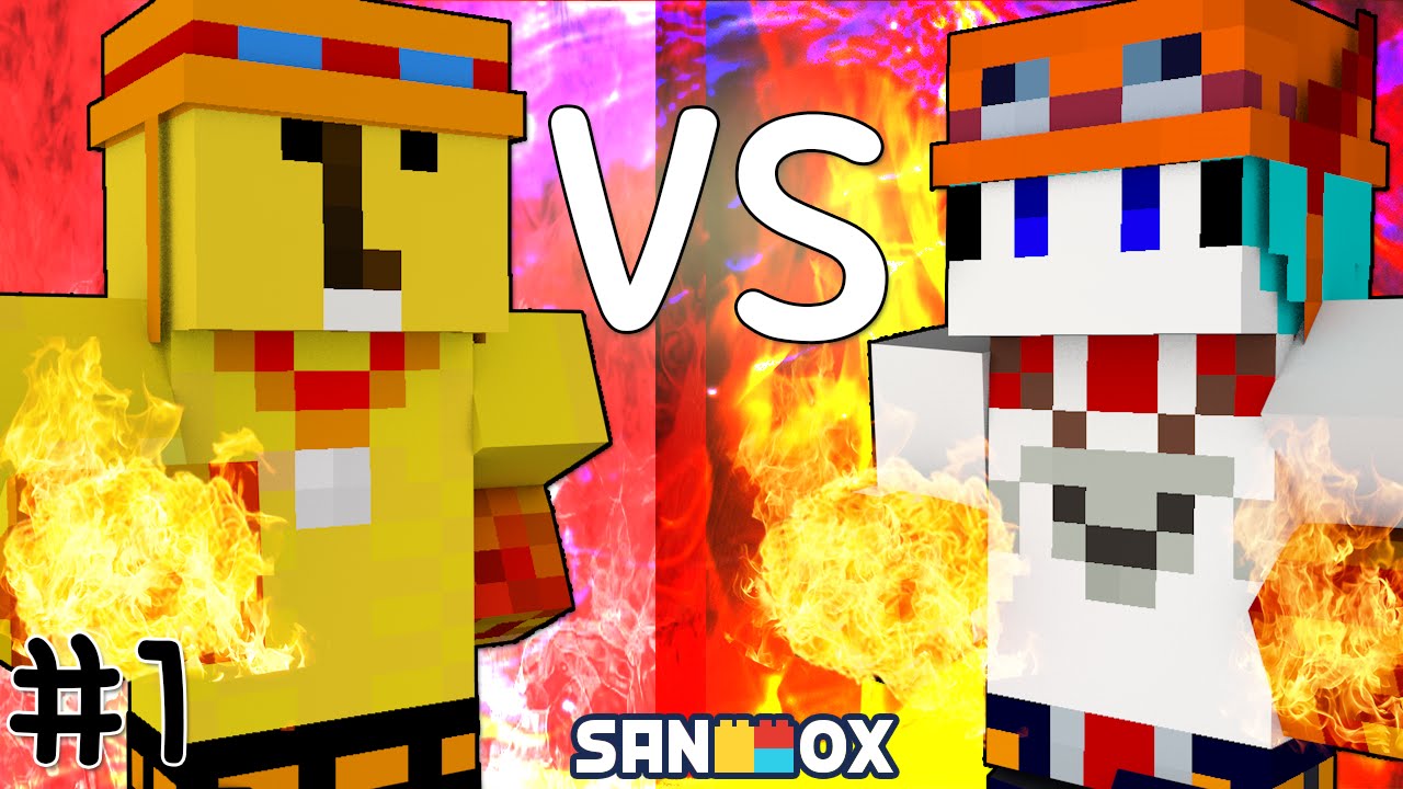 원피스 vs 원피스 : 한대만 잘못스쳐도 죽는다! 히어로배틀 레전드편!! #1 (with 라더) [마인크래프트:히어로배틀 ...
