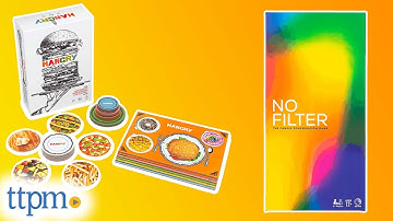 Hangry The Card-Slapping Game and No Filter The Candid Conversation Game Instructions + Review!