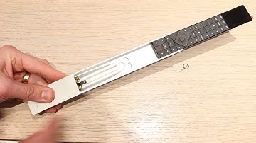 B&O HOW TO: Replace Batteries in BeoRemote One