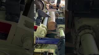 Precision-Peel 4 Feet Spindless Veneer Peeling Machine #machine #wood #veneer #plywood #focusmach