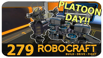 Robocraft Epic Platoon Day Tier 9 Plasma Hover