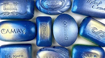 ASMR Carving colored soap. Soothing cutting soap | ASMR Soap.