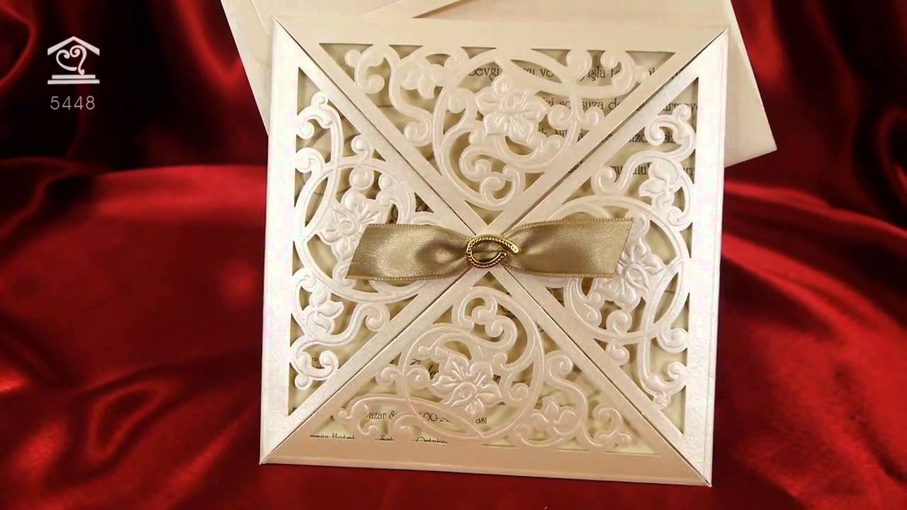 Invitatii Nunta 5448 Wwwinvita Maro Youtube