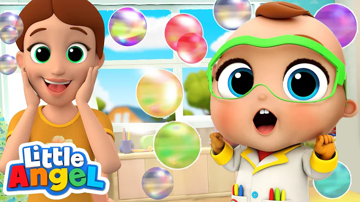 Bubbles Song | Little Angel Kids Songs & Nursery R...