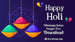 Best App for festival wishes | Happy Holi 2021 |  Holi wishes | wallpaper | whatsapp status 2021 screenshot 2