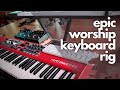 EPIC Worship Keyboard Rig!