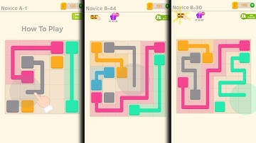 Puzzledom Connect Gameplay level 1-50 Novice iOS Android