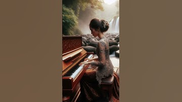 Thumbnail of Echoes of Heritage: Soulful Piano Cover in Traditional Kebaya Amidst Majestic Rice Fields