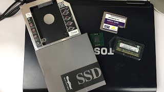 Апгрейд ноутбука Toshiba Satellite C650-14E, замена процессора, оперативной памяти  SSD диск