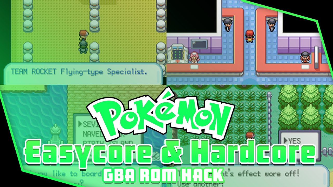 Completed New Pokemon GBA ROM HACK With Version Exclusives, Exp Share ...