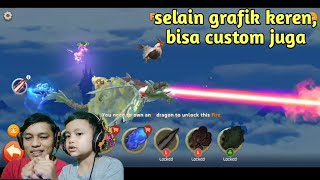 hungry dragon gameplay, game naga keren size kecil screenshot 1