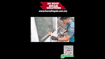 Window Frame Leaking Repair & Waterproofing Services Taman Koperasi Polis | Sentul