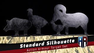 Official Airgun 1/5 Scale Silhouette Target Set by Action Armour by airgunsofarizona 871 views 1 month ago 1 minute, 4 seconds