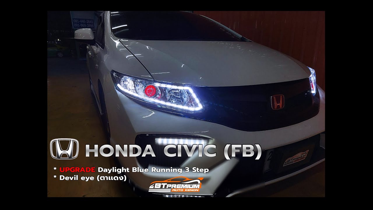 Devil eyes civic