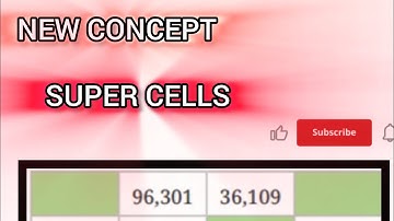 Supercells Class 6th New Concept #maths #supercell #new #concept #mathematics #ncert #class6maths