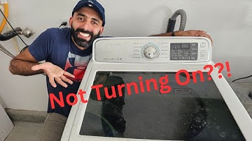 Easily Fix A Samsung Washer That Is Not Turning On!