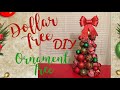 Dollar Tree DIY Ornament Tree