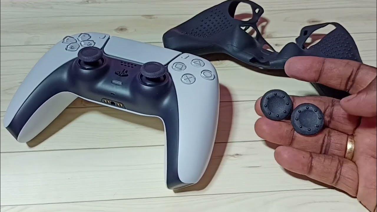 PS5 How to Put Thumb Grips on PS5 DualSense Controller Remove