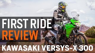 Kawasaki VersysX 300 First Ride Review at RevZilla.com