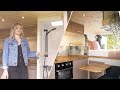 COMPACT medium-sized VAN CONVERSION w/ Full Bathroom, Fixed Bed, Dinette & MASSIVE Off-grid SYSTEMS