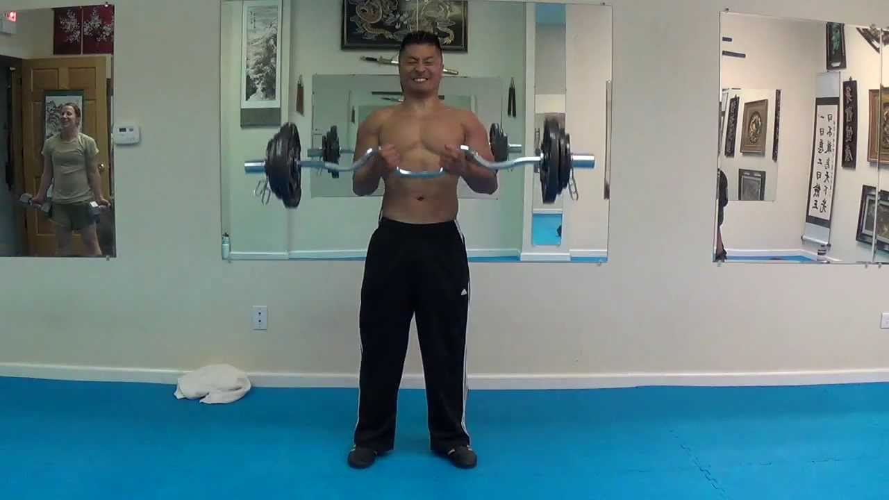 Military Press & Curls YouTube