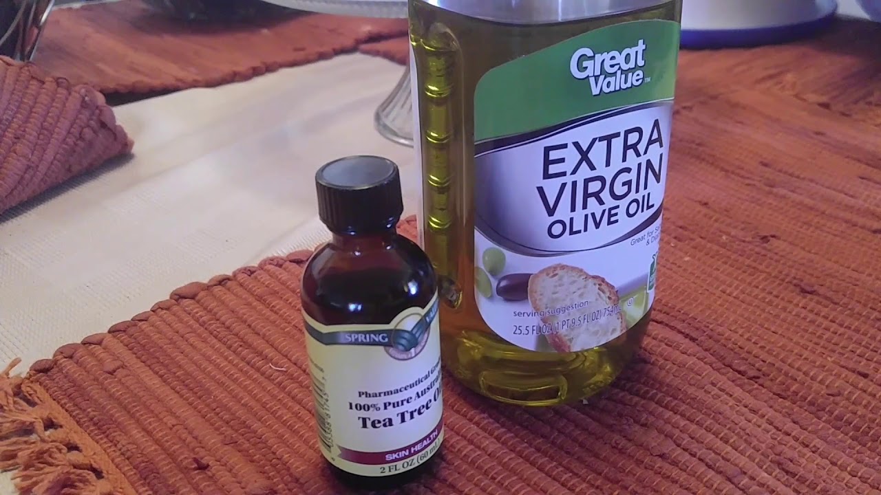 Tea Tree Oil & Olive Oil Promotes Hair Growth & Stronger Hair