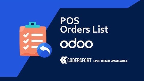 How to see the orders in Odoo POS system | odoo POS Order List | odoo POS Reprint | odoo POS Reorder