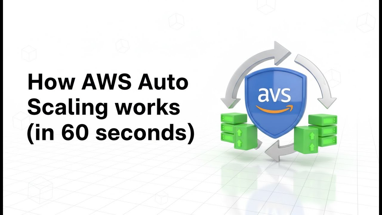How AWS Auto Scaling works (in 60 seconds) - YouTube