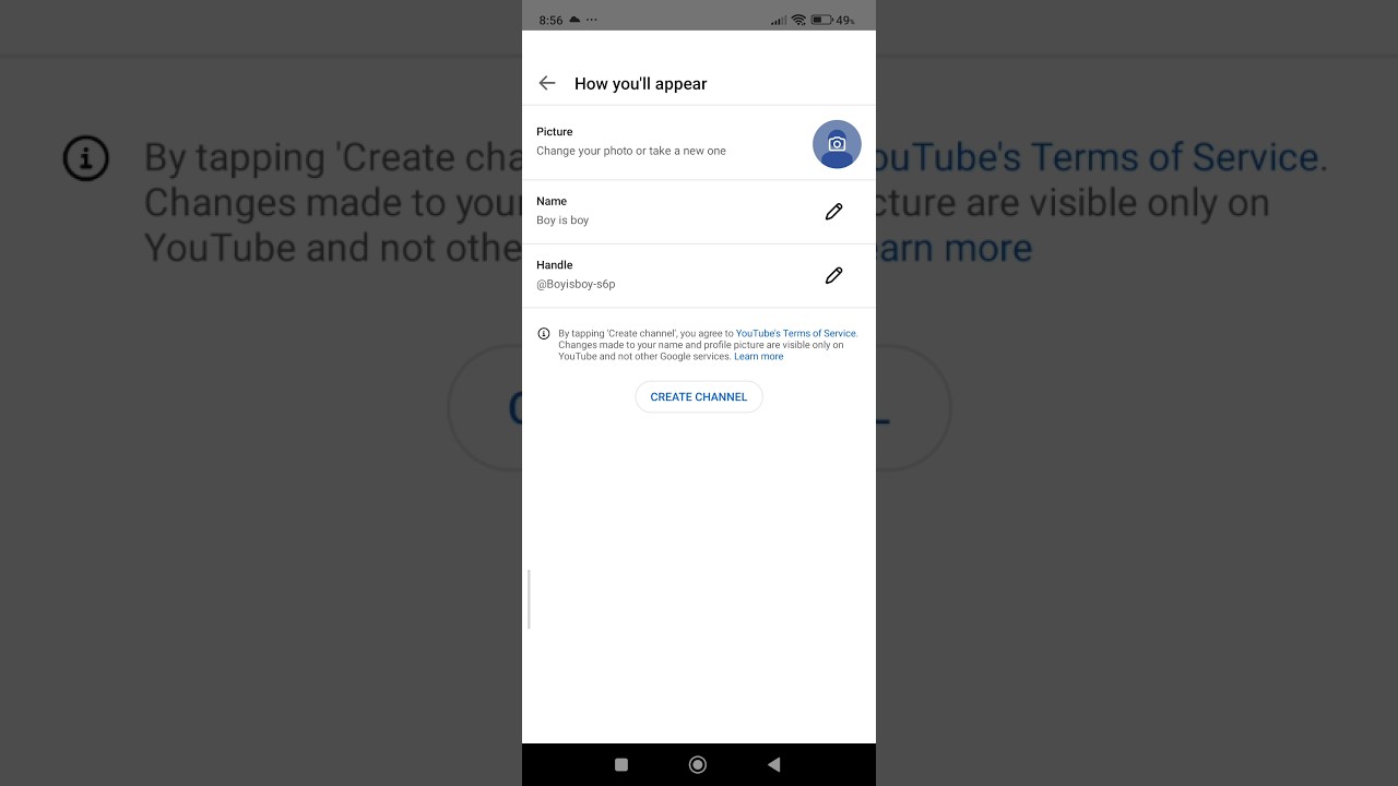 how to make a channel on youtube