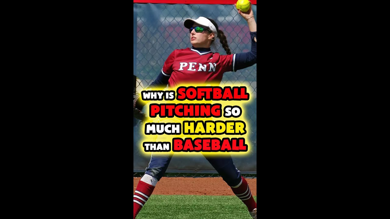 Why is softball pitching so much harder than baseball? YouTube