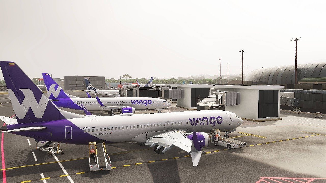 WINGO 737 MAX8 IFLY ARUBA TO MEDELLIN MSFS 2024