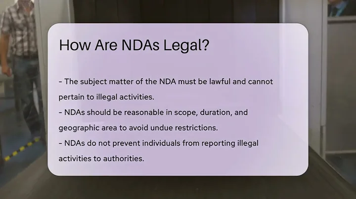 How Are NDAs Legal? - SecurityFirstCorp.com