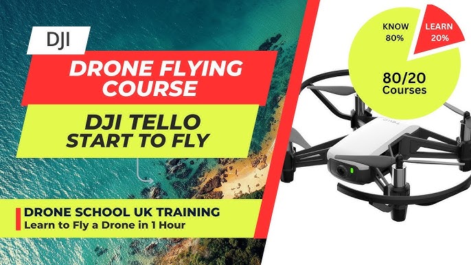 DJI Tello Ryze Drone, Over the shoulder Beginner Flight Training