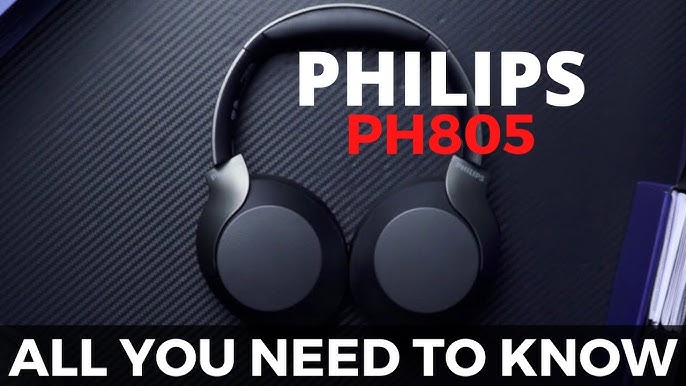 Philips TAH8506BK ANC YouTube Headphone Bluetooth - Ear Over