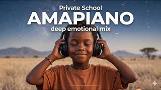 Emotional Deep Amapiano Mix 2026  Relaxing Private School Vibes vol 10