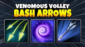 Bash Arrows TIME LOCK + MARKSMANSHIP | Dota 2 Ability Draft