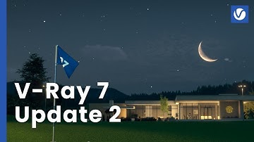 V-Ray 7 Update 2 for SketchUp, Rhino & Revit | AI Tools, Night Sky & 3D Streaming