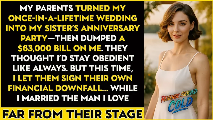 Parents Combined My Wedding with My Sister’s Anniversary—and Used My Name to Pay the $63K Bill Alone