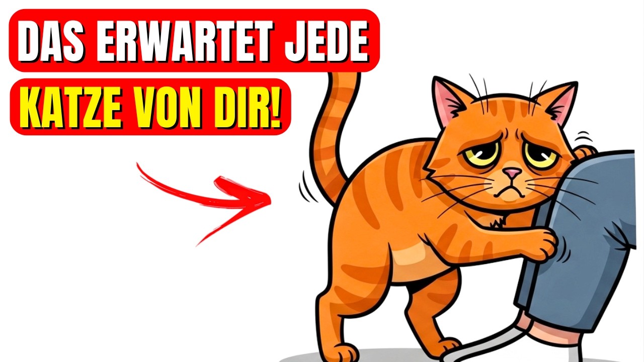 Die unausgesprochenen Regeln, an die sich Katzen ihre Besitzer halten wollen!