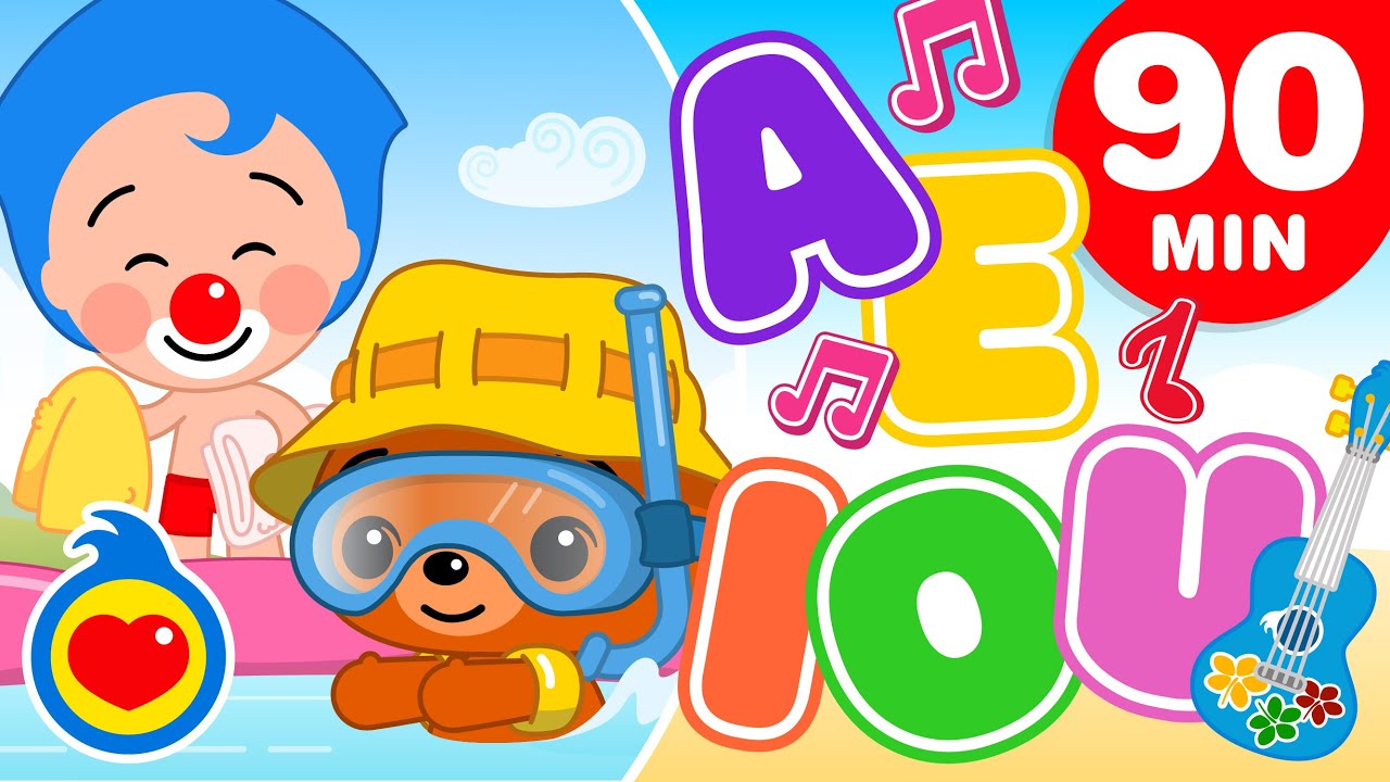 Vamos à Piscina ♫ E Mais Música Divertida Infantil (90 Min) ♫ Um Herói do Coração