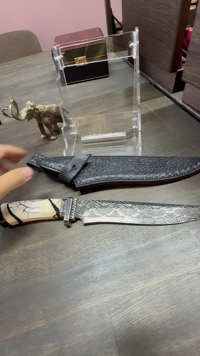 Топовый нож+ Мамонт в подарок - YouTube