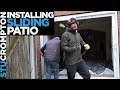 Installing UPVC Patio Sliding Doors, KC/ Barry and chocolate brownies