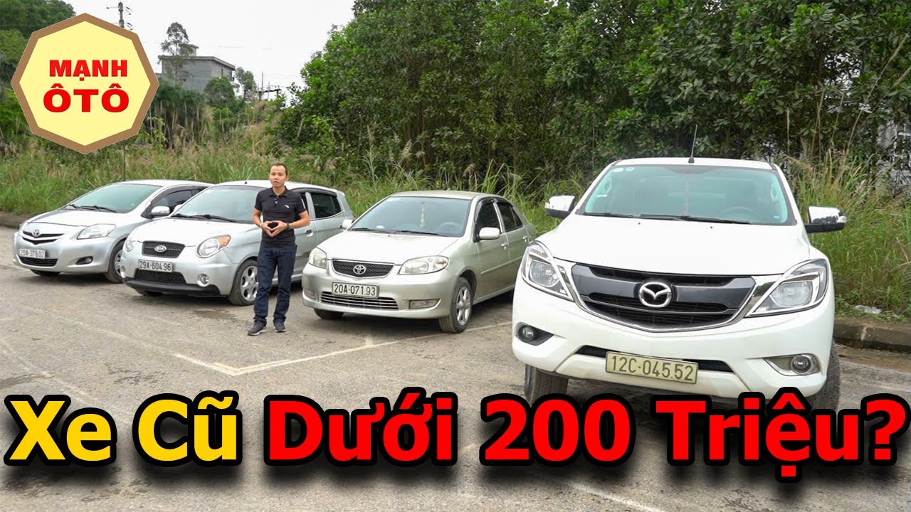 Những dòng xe ô tô cũ giá rẻ chỉ 200 triệu nên mua