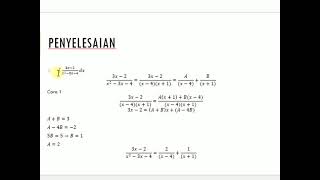 INTEGRAL FUNGSI RASIONAL
