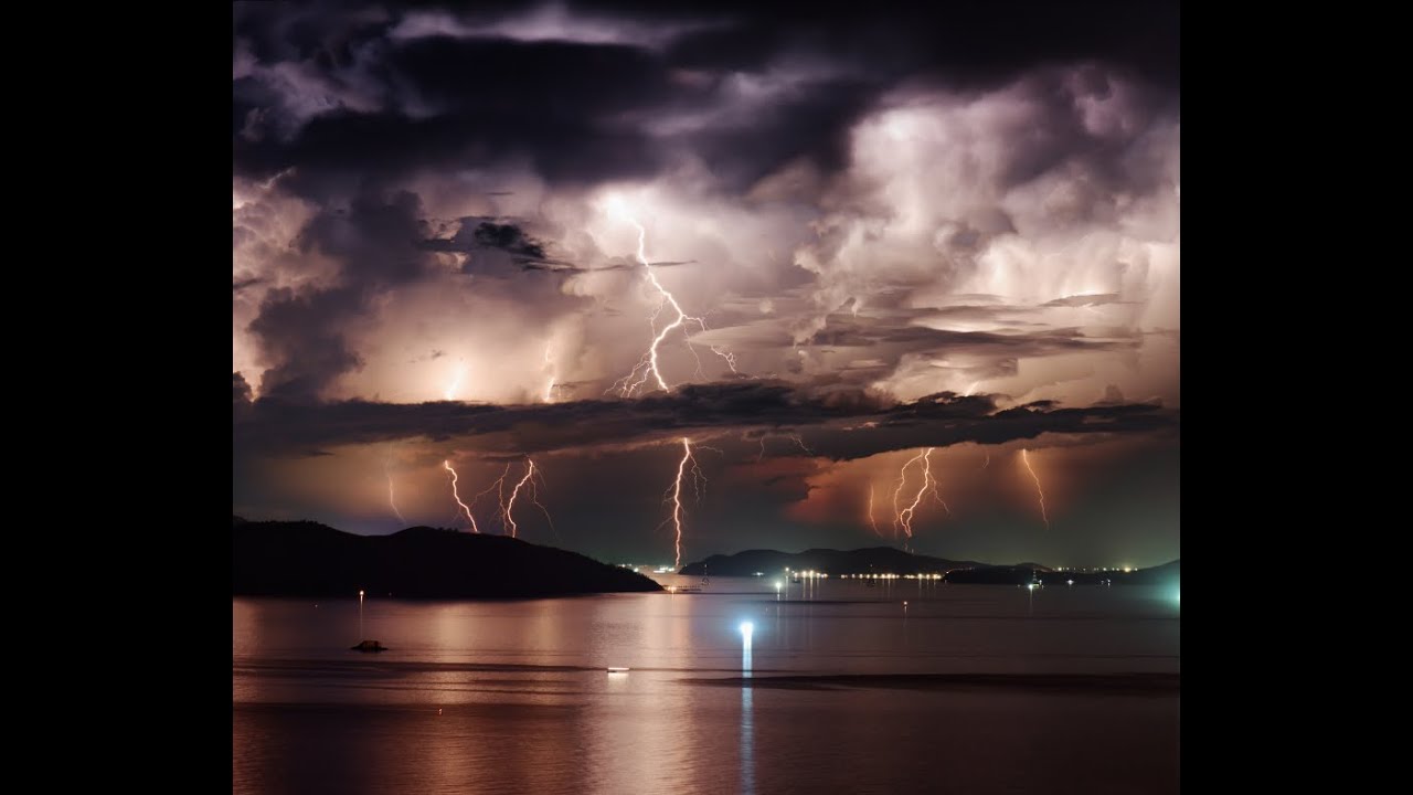 Relaxing Rain Storm In BC -  2 Hours, Rain, Thunder, You Will Sleep Fast - Relaxing Rain Storm In BC