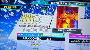 (DDR A20+) 13 MFC#5 exotic ethnic (ESP-13) 1,000,000!!!