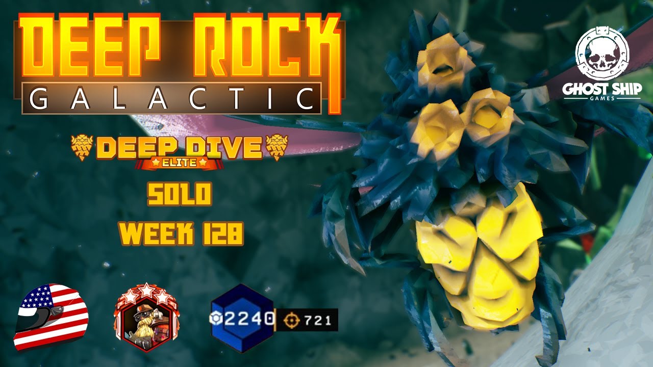 Deep Rock Galactic — Solo Engineer Elite Deep Dive [Week 128] (Rotten Dream) Radioactive Zone